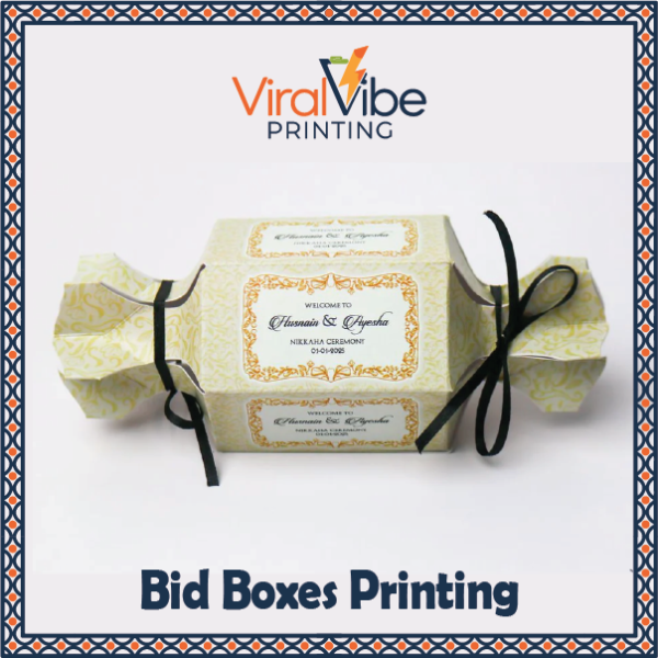 Bid Boxes Printing