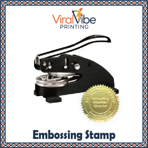 Embossing Stamp Pakistan